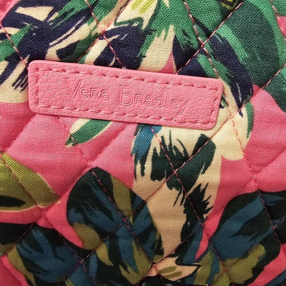 Vera Bradley Tropical Paradise Large Tote - Picture 7 of 14